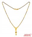 22KT Gold Traditional Mangalsutra - Click here to buy online - 853 only..