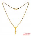 22KT Gold Traditional Mangalsutra - Click here to buy online - 1,016 only..