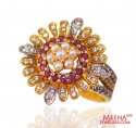 22k Gold Designer  Ring - Click here to buy online - 1,029 only..