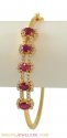 18k Ruby, Diamond Bracelet - Click here to buy online - 3,969 only..