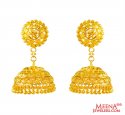 Click here to View - 22k Gold Filigree Jhumki 