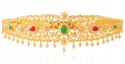 22kt Gold Floral Waist Belt - Click here to buy online - 20,769 only..