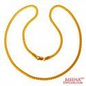 Click here to View - 22 Kt Gold Chain 16 In 