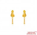 22k Gold Traditional Earrings - Click here to buy online - 456 only..