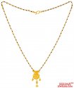 22k Gold  Mangalsutra - Click here to buy online - 1,062 only..