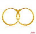 Click here to View - 22 kt Gold Hoop Earrings 