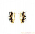 Gold Pearls and Sapphire Earring - Click here to buy online - 822 only..