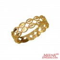22kt Gold Ladies Band Ring