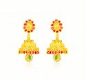 22k Long Chandelier Earrings - Click here to buy online - 2,819 only..