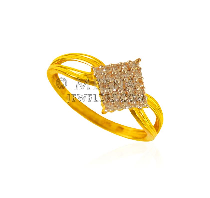 Buy 22K Gold Signity God Ring 96VJ1957 Online from Vaibhav Jewellers