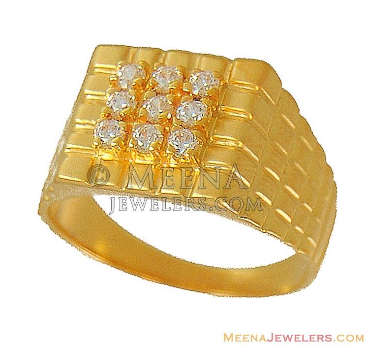 18kt Gold Ring Casual Wear Design For Mens – Welcome to Rani Alankar