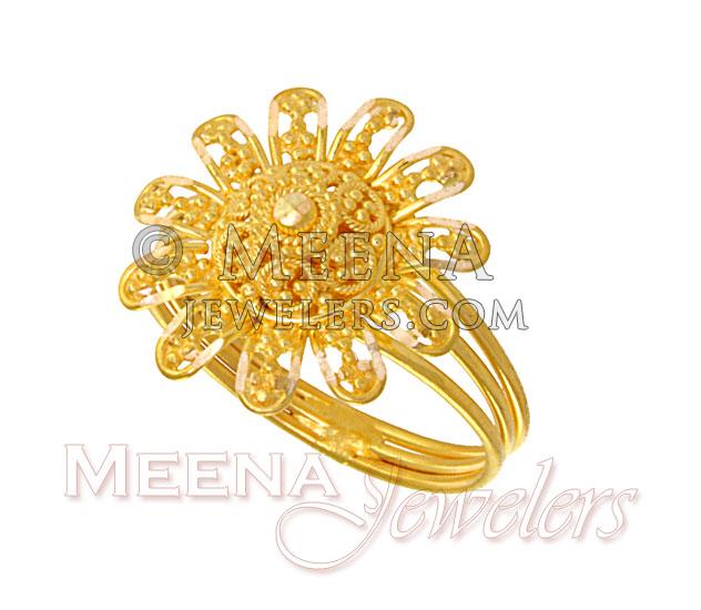 22 Carat Gold Ring UK | Shop Unique Gold Rings | Purejewels Uk