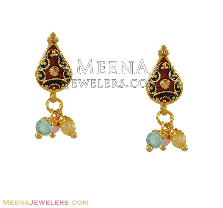 Flipkart.com - Buy FLEMINGO JEWELS Gold Plated Latest Fancy Earrings For  Women and Girls Alloy Drops & Danglers Online at Best Prices in India