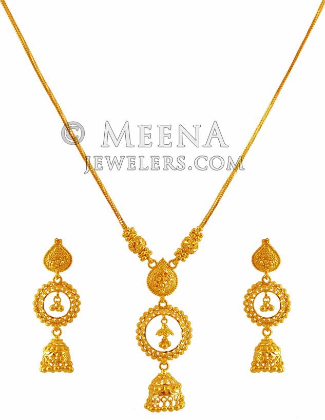 Light Weight Gold Bridal Necklace 2024 | towncentervb.com