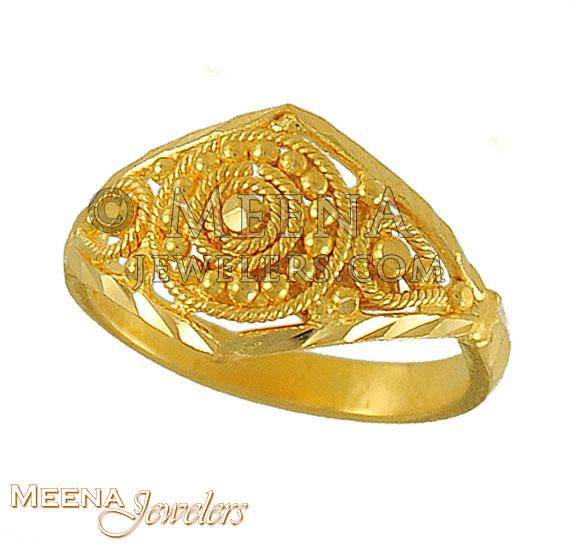 56 Gold baby ring 3387