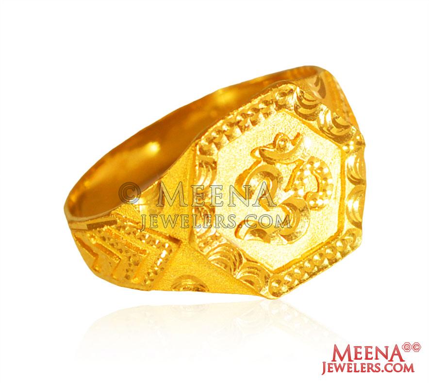 Majestic 22K Gold Gents Ring – GR-1591 – Rupashree Jewellers (RB)