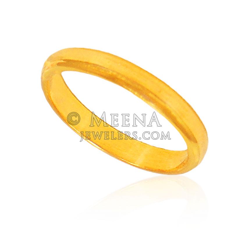 18K Yellow Gold Gold Unisex Rings JL AU 120