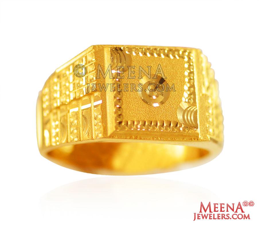 Buy Online Gold Colour Ring | Indian Gold Ring Accessories | Womens Gold  Color Ring -Cbazaar