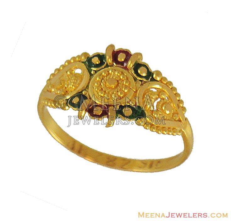 Duck Gold Ring For Kids