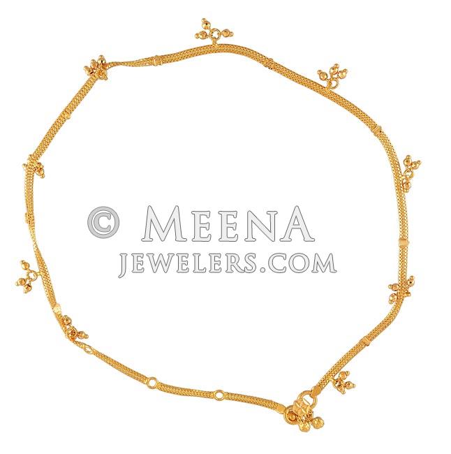 Baby gold waist chain designs discount
