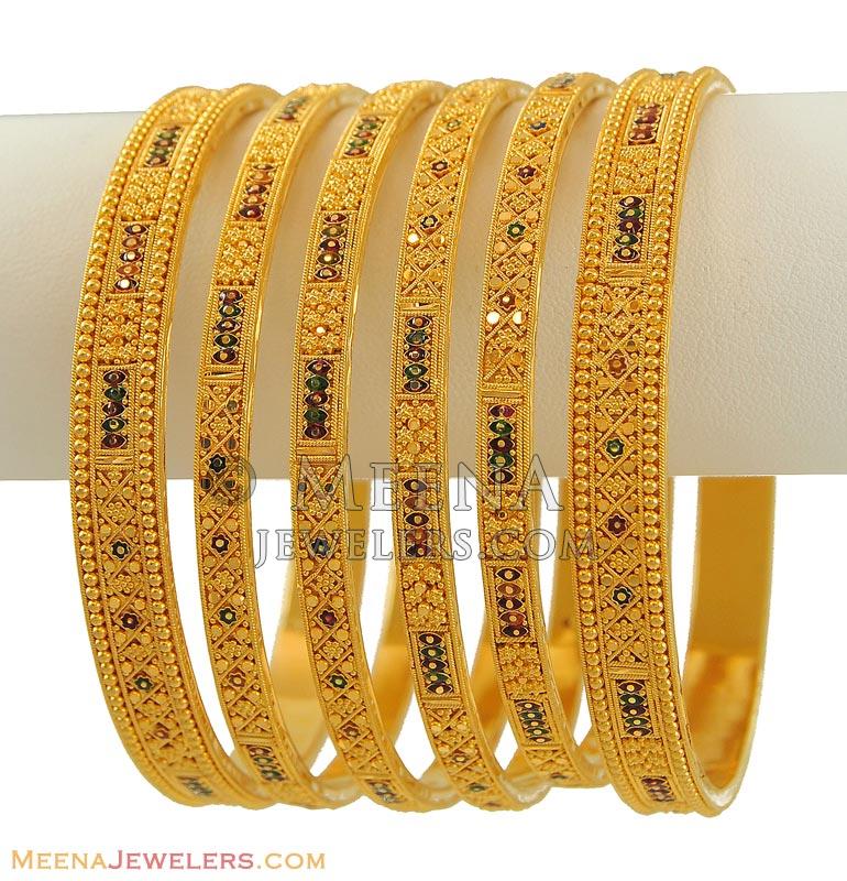 KBL008 - 1.10 Size New Born Baby Boy/Girl Adjustable Bangle Type Bracelet  Designs - Buy Original Chidambaram Covering product at Wholesale Price.  Online shopping for guarantee South Indian Gold Plated Jewellery.