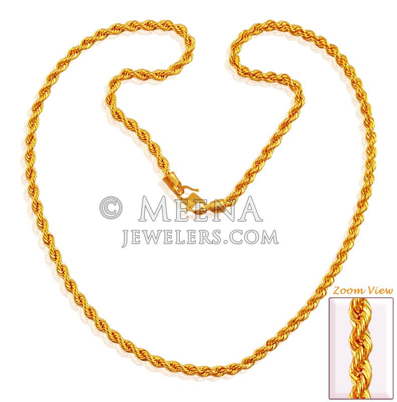 rope chain 18 inch