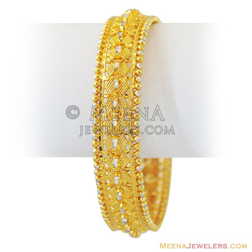 Multicolour Gold Tone Kada main image 0