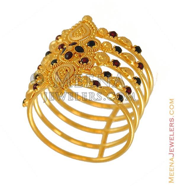 Eanmel paint ring (22k gold) RiLg6546 22Karat Gold Ring with