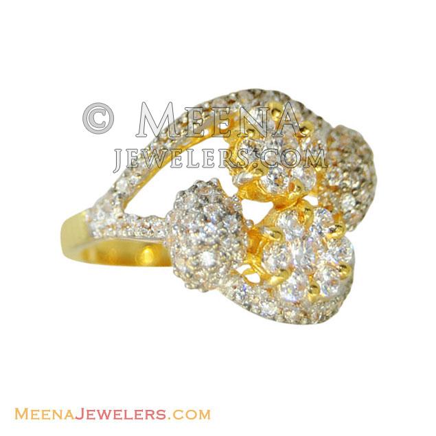 22K Exclusive Signity Ring - RiLg12222 - 22kt Gold Exclusive Signity ...