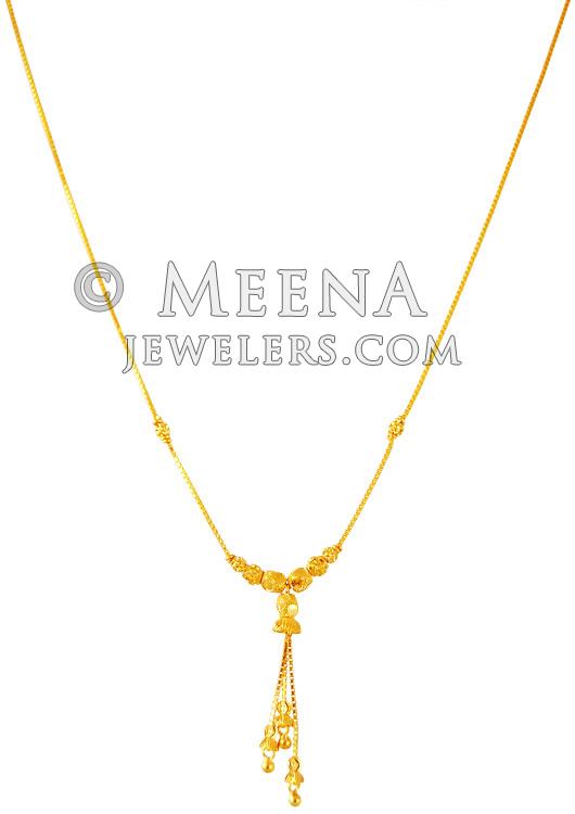22K Yellow Gold Dokia Chain - ChFc21624 - 22K Yellow Gold dokia chain ...