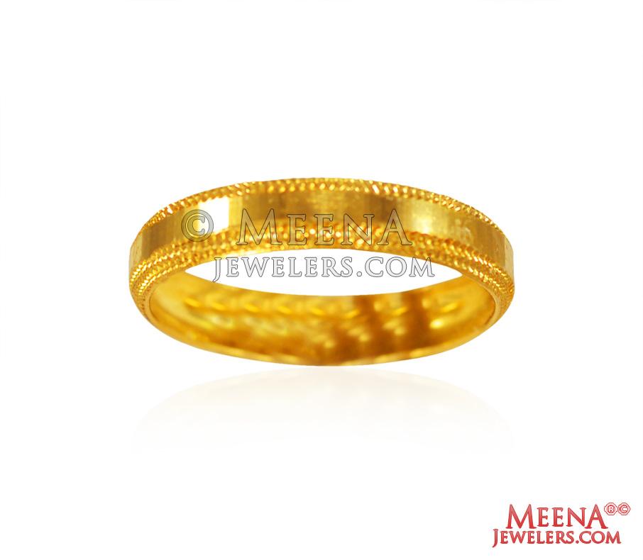 22 Karat Gold Wedding Band RiWb26761 22 Karat Gold Wedding Band is