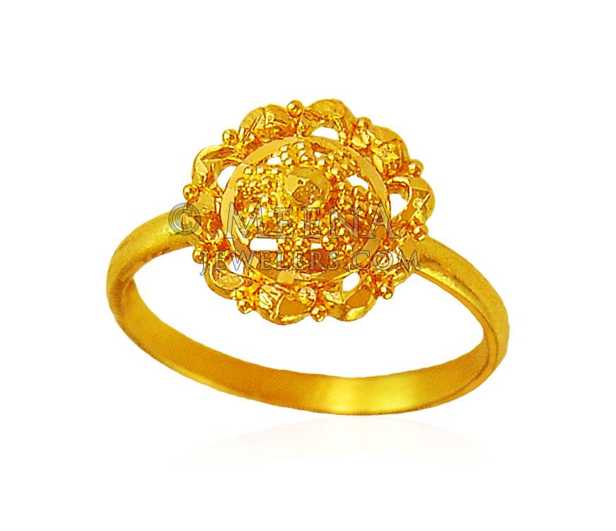 22kt Gold Baby Ring BjRi20002 22kt Gold Baby Ring is designed