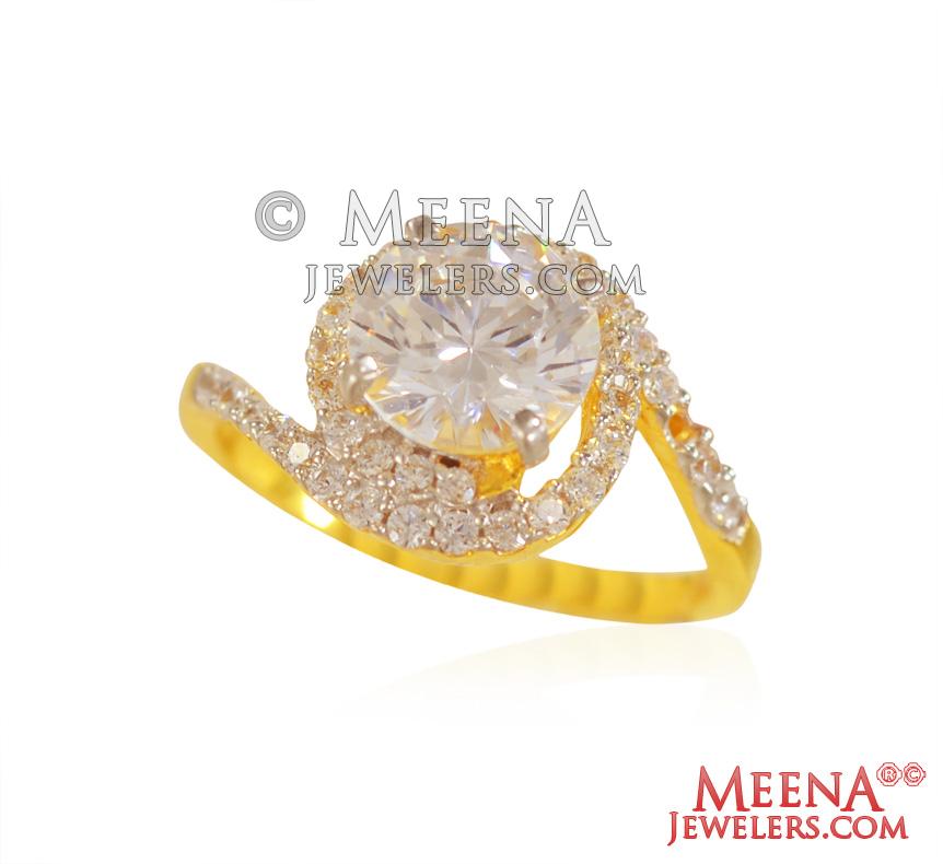 22K Gold Fancy Ring RiLp26785 22K Gold Fancy Ring is designed with