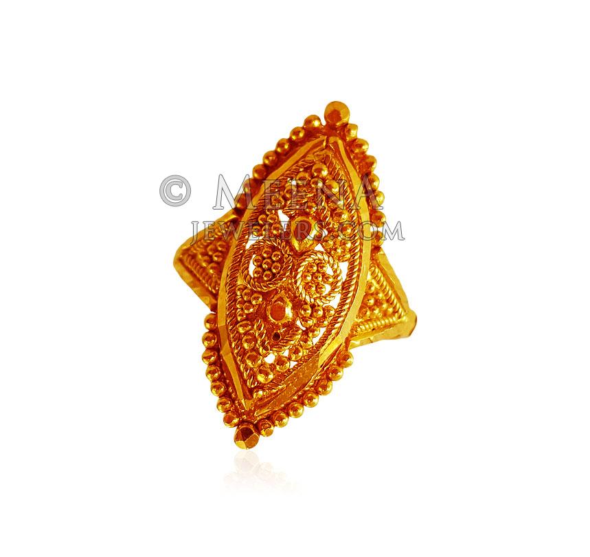 22K Gold Baby Girl Ring BjRi22395 22K Gold Baby Girl Ring. Ring is