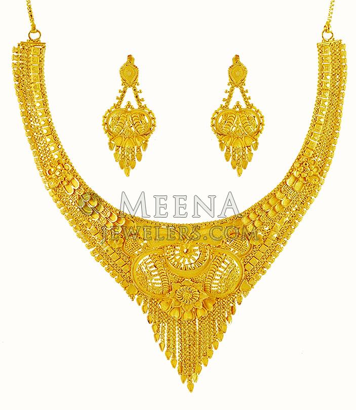 Exclusive 22K Gold Set stls17440 Light construction 22k gold