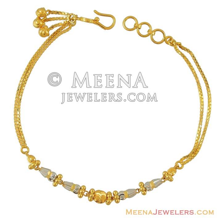 22Kt Gold Ladies Bracelet BrLa8941 22Kt Ladies Gold Fancy Bracelet