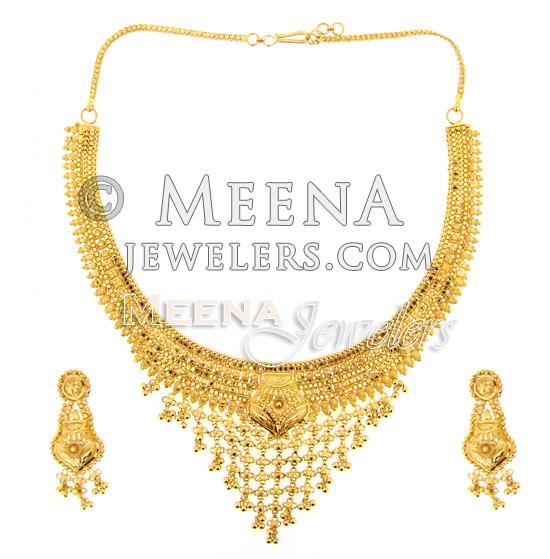 22Kt Light Necklace Set StLs239