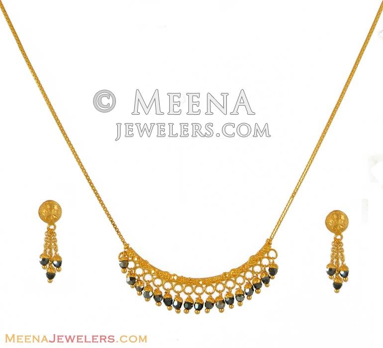 Light Weight Gold Necklace Sets