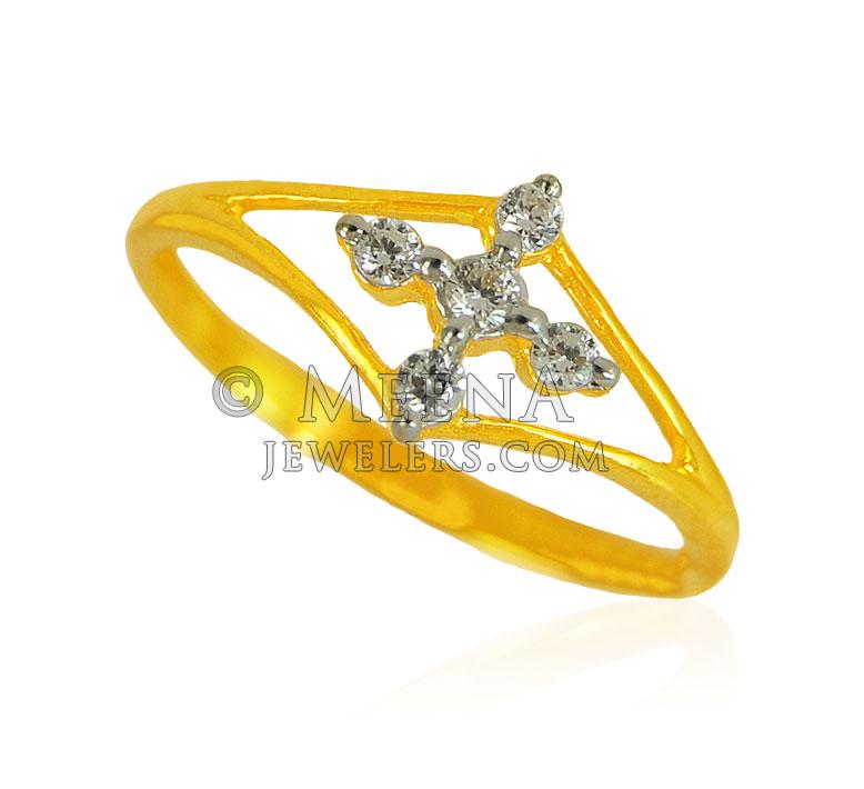 22k Gold Designer Ring - RiLs21724 - 22k Gold Ring is exclusively ...