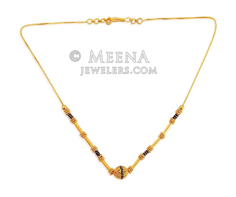 22k Gold Balls Chain chfc18040 22K Gold chain for ladies. Chain is