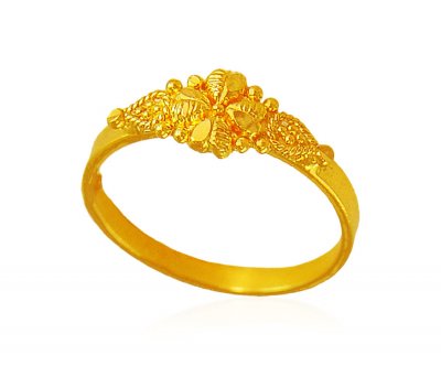 22K Gold Baby Ring ( 22Kt Baby Rings )