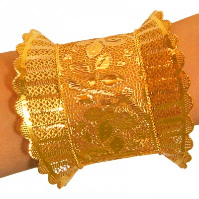 22KT Gold Cuff Kada ( Kadas )