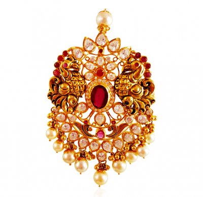 22karat Gold Antique Big Pendant ( Fancy Pendants )