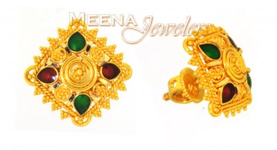 22Karat Gold Earrings ( 22 Kt Gold Tops )