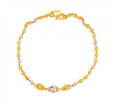 Two Tone Gold Bracelet ( Ladies Bracelets )