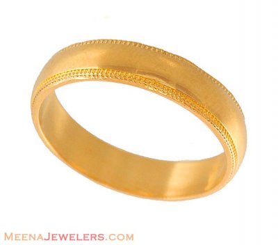 22Kt Gold Wedding Band ( Wedding Bands )