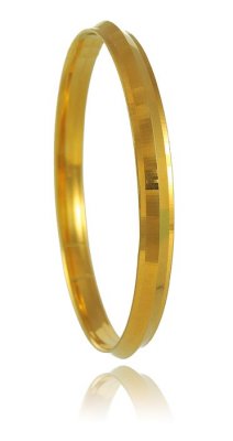 Gold Lazer Kada ( Mens Gold Kada )