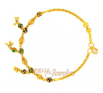 MeenaKari Ladies Gold Bracelet ( Ladies Bracelets )