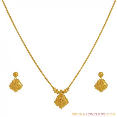 Indian Gold Necklace Set ( Light Sets )