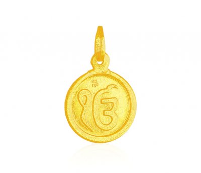OM Gold Pendant  ( Om Pendants )